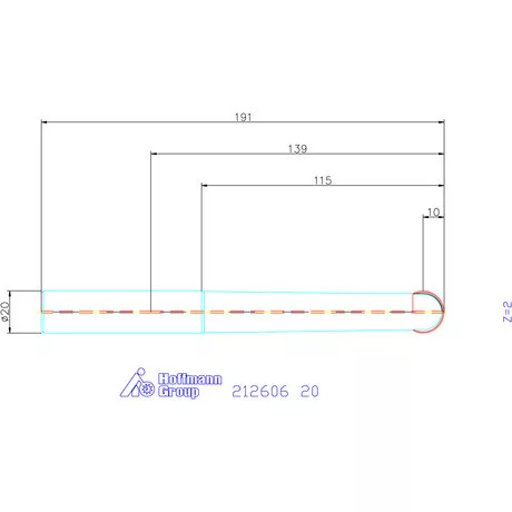Garant Másolómaró extra hosszú 20 mm
