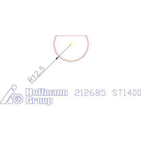 Marólapka ⌀ 25 mm Helix ST1400