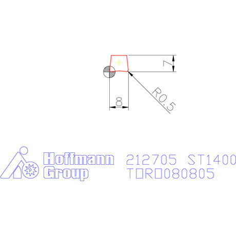 Garant Marólapka ⌀ 8 mm ST1400