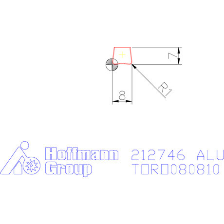 Garant Marólapka ⌀ 8 mm Highfeed ALU