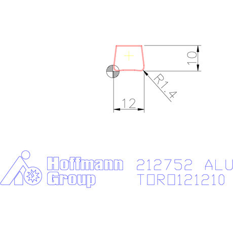 Garant Marólapka ⌀ 12 mm Highfeed ALU