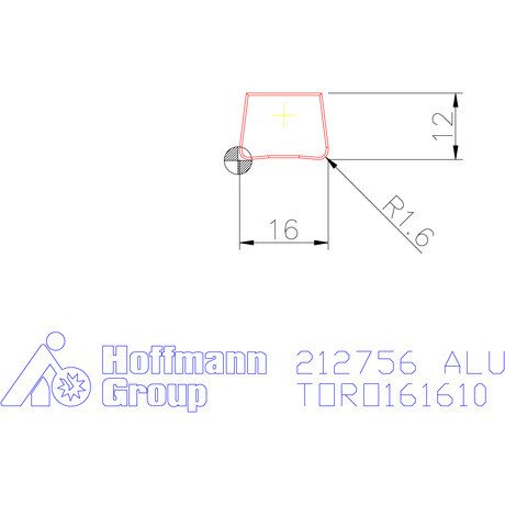 Garant Marólapka ⌀ 16 mm Highfeed ALU