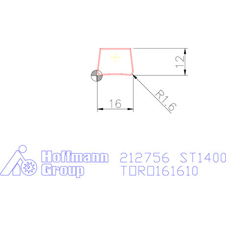 Garant Marólapka ⌀ 16 mm Highfeed ST1400