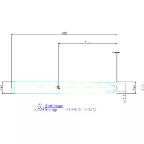 Garant Garant Power Q nagy előtolású maró 20/3 mm