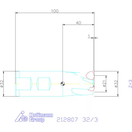 Garant Garant Power Q nagy előtolású maró 32/3 mm