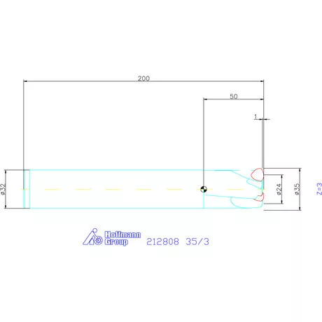 Garant Garant Power Q nagy előtolású maró 35/3 mm