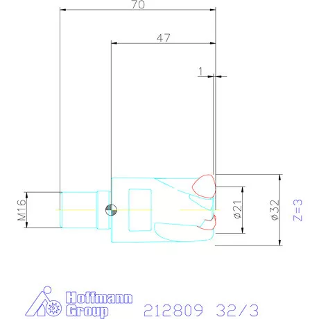 Garant Garant Power Q nagy előtolású maró 32/3 mm