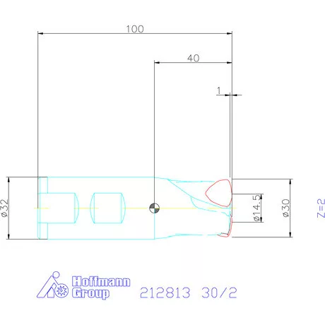 Garant Garant Power Q nagy előtolású maró 30/2 mm