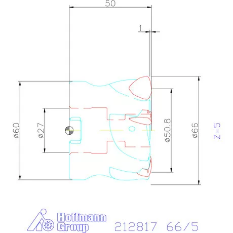 Garant Garant Power Q nagy előtolású maró 66/5 mm