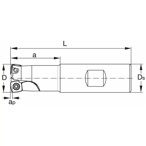 Garant Feedking nagy előtolású maró 20/2 mm