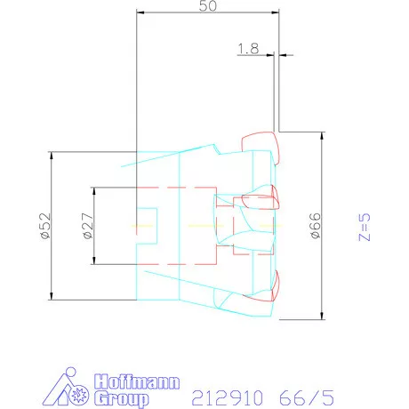 Garant Feedking nagy előtolású maró 66/5 mm