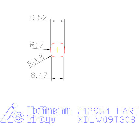 XDLW 09T308 ER  HART