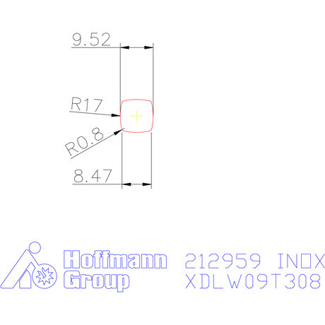 XDLT 09T308 ER  INOX