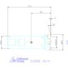 Garant Garant Power Q Double nagy előtolású maró 40/4 mm