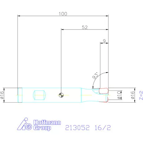 Garant Garant Power Q Mini nagy előtolású maró 16/2 mm
