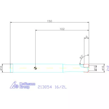 Garant Garant Power Q Mini nagy előtolású maró 16/2L mm