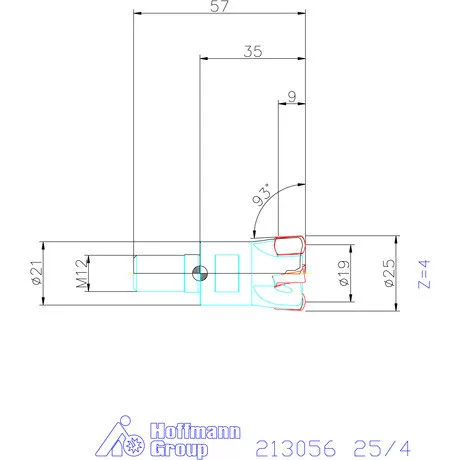 Garant Garant Power Q Mini nagy előtolású maró 25/4 mm