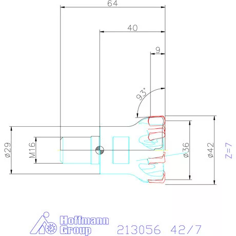 Garant Garant Power Q Mini nagy előtolású maró 42/7 mm