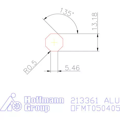 OFMT 050405 Gyémántbevonatú ALU