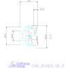 Garant Aluking sík- / sarokmaró 90° HPC 50/3 mm