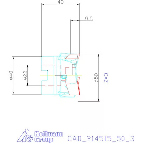 Garant Aluking sík- / sarokmaró 90° HPC 50/3 mm