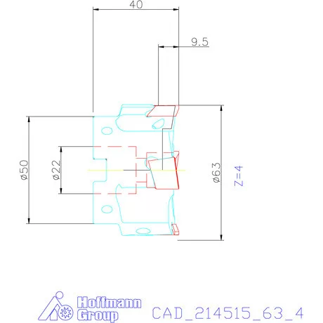 Garant Aluking sík- / sarokmaró 90° HPC 63/4 mm