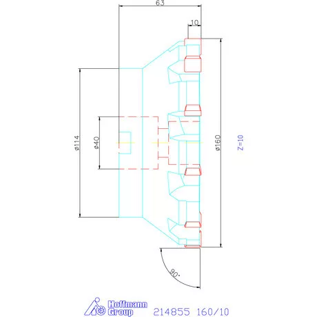 Garant Garant Softcut HSI ritka osztás 160/10 mm