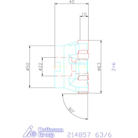 Garant Garant Softcut HSI sűrű osztás 63/6 mm