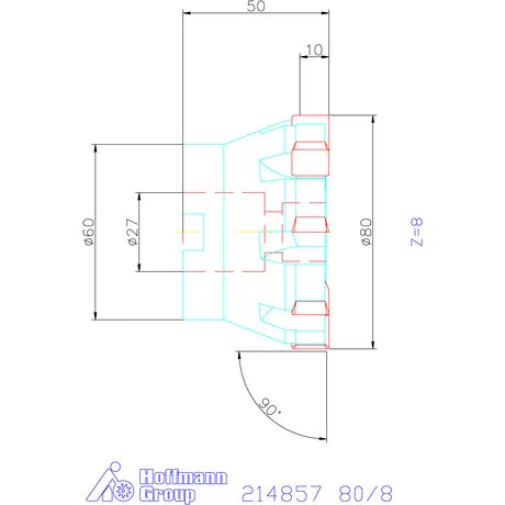 Garant Garant Softcut HSI sűrű osztás 80/8 mm
