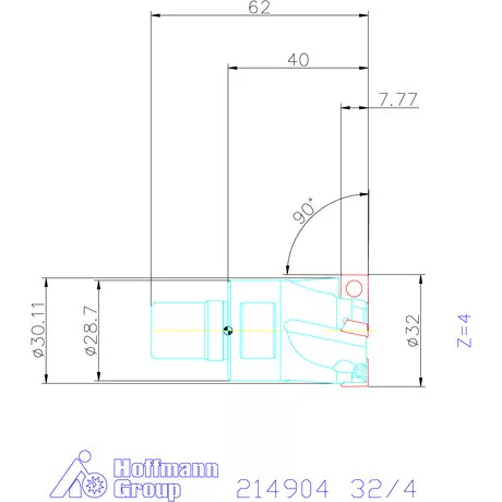 Garant Garant Softcut HSI 32/4 mm