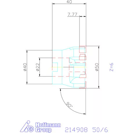 Garant Garant Softcut HSI sűrű osztás 50/6 mm