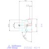 Holex Sarokmaró 90° 40/4 mm