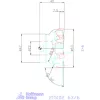 Holex Sarokmaró 90° 63/6 mm