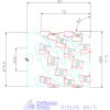 Garant Garant Power Tang 90° tangenciális nagy teljesítményű sarokmaró 80/5 mm