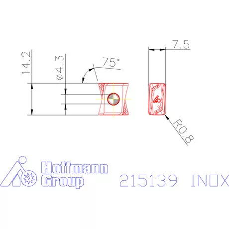 LOEU 130708 R-L  INOX