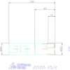Garant Garant Softcut sarokmaró 90° MTC rövid 25/2 mm