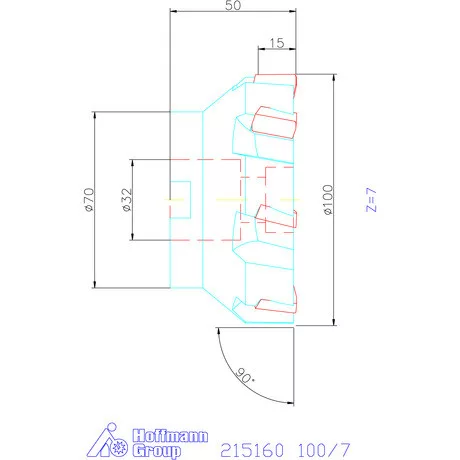 Garant Garant Softcut sarokmaró 90° MTC 100/7 mm