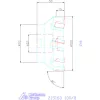 Garant Garant Softcut sarokmaró 90° MTC 100/8 mm