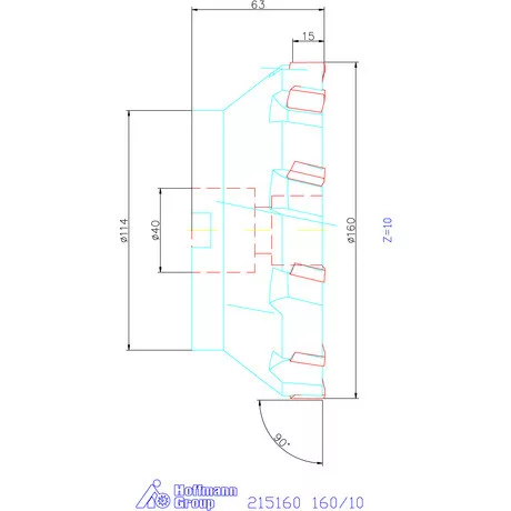 Garant Garant Softcut sarokmaró 90° MTC 160/10 mm