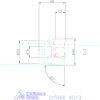 Garant Garant Softcut sarokmaró 90° MTC 40/3 mm