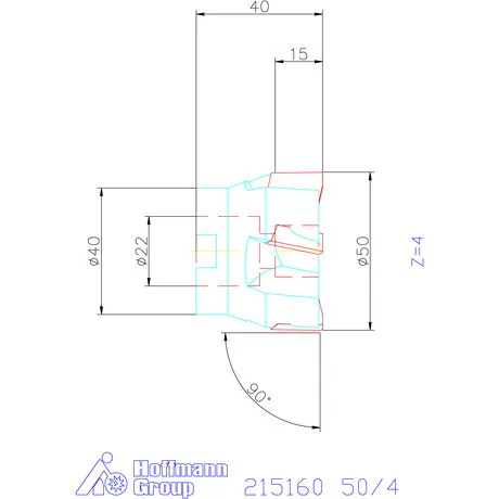 Garant Garant Softcut sarokmaró 90° MTC 50/4 mm
