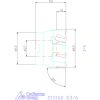 Garant Garant Softcut sarokmaró 90° MTC 63/6 mm