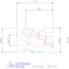 Garant Garant Softcut sarokmaró 90° MTC 50/3 mm