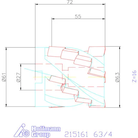 Garant Garant Softcut sarokmaró 90° MTC 63/4 mm