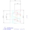 Garant Garant Softcut sarokmaró 90° MTC 63/5 mm