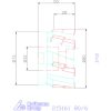Garant Garant Softcut sarokmaró 90° MTC 80/6 mm