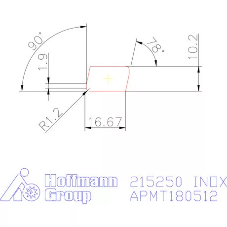 APMT 180512 ER  INOX