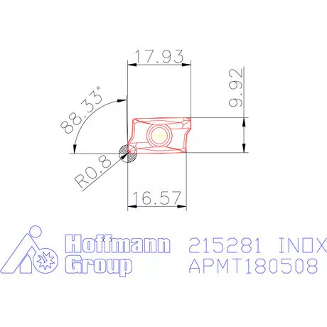 APMT 180508 ER  INOX