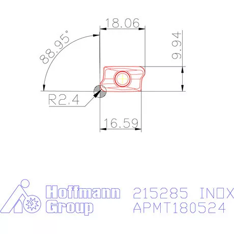 APMT 180524 ER  INOX