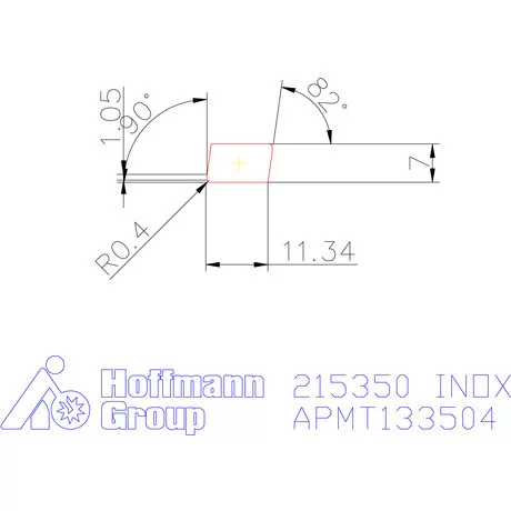 APMT 133504 ER  INOX